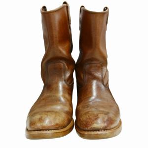 RED WING ペコス ブーツ PECOS HERITAGE STYLE USA製 レザー 革 茶色 ブラウン 10 約28?p