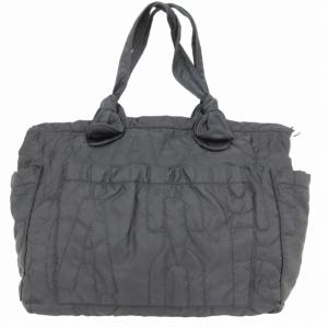 MARC by MARC JACOBS ハンドバッグ ショルダー 2WAY トート プレート ナイロン 黒 ブラック GY14
