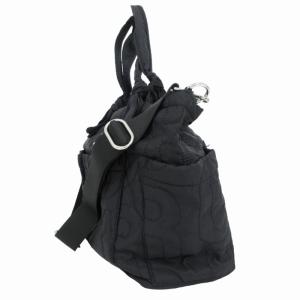 MARC by MARC JACOBS ハンドバッグ ショルダー 2WAY トート プレート ナイロン 黒 ブラック GY14