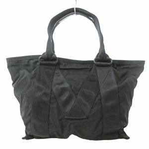 MARC JACOBS トートバッグ ハンドバッグ ショルダーバッグ ロゴ プリント ナイロン ブラック 黒 0801 GY14