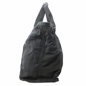 MARC JACOBS トートバッグ ハンドバッグ ショルダーバッグ ロゴ プリント ナイロン ブラック 黒 0801 GY14