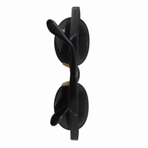 GIORGIO ARMANI サングラス アイウェア プラスチックフレーム 135 黒 ブラック