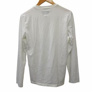 ARMANI JEANS ロングTシャツ カットソー 長袖 白 ホワイト XL