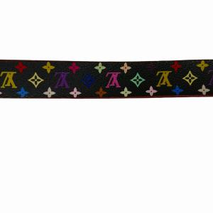 LOUIS VUITTON サンチュール・キャレ モノグラム 革 レザー ベルト バックル ロゴ入り  総柄 マルチカラー