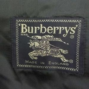burberrys 80s ハンティングジャケット ライナー付き ネイビー