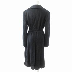 MAX&CO. 美品 チェスターコート ジャケット ロング ウール 40 黒 0920 GY09