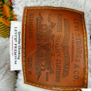 Levi's PREMIUM シェルパトラッカージャケット ボア マルチカラー M