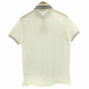 ETRO タグ付き ポロシャツ 鹿の子 半袖 イタリア製 S 白 ホワイト