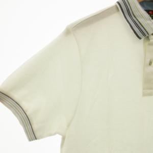 ETRO タグ付き ポロシャツ 鹿の子 半袖 イタリア製 S 白 ホワイト