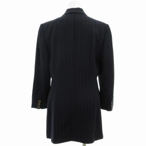 RALPH LAUREN スーツ フォーマル セットアップ 上下 2点セット テーラードジャケット タイトスカート ひざ丈 シングル 3B 総裏地 ストライプ