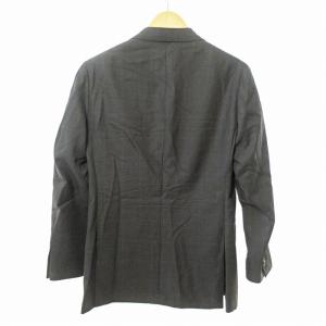 UNITED ARROWS 美品 セットアップ スーツ チェック柄 46 チャコールグレー 1015