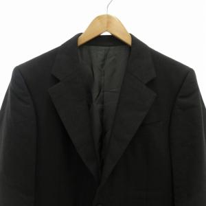 BURBERRY LONDON テーラードジャケット ブレザー ビジネス ウール カシミヤ混 総裏 2B サイドベンツ BB4 S グレー