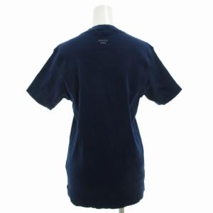 EPOCA UOMO Tシャツ カットソー 半袖 Vネック 50 L 紺 ネイビー