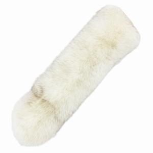 SAGA FOX 美品 フォックスファー マフラー ティペット 白 ホワイト