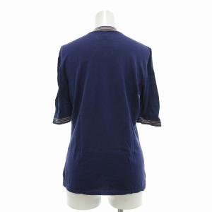 FENDI ニット セーター Vネック ライン 42 M 紫 パープル