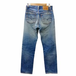 90s 501 ダメージデニムパンツ ボタン裏552 インディゴ W31L36（2024 