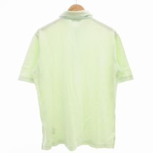 Loro Piana 美品 ポロシャツ カットソー 半袖 緑 ライトグリーン