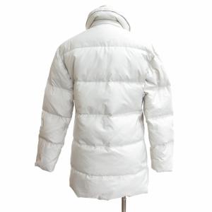 MAX&CO. 美品 ダウンジャケット ハーフコート ダブルファスナー 白 ホワイト 40 約Lサイズ GY09 1027