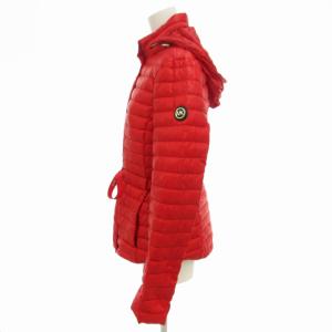 MICHAEL KORS 美品 ダウンジャケット ブルゾン リボン ロゴ S 赤 レッド