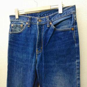 Levi's 90s 517-03 デニム ボタン裏379 ネイビー W33 L34