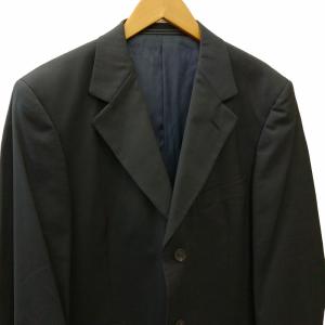 GUCCI テーラードジャケット ブレザー ビジネス カジュアル 黒 ブラック 50 約L-XL