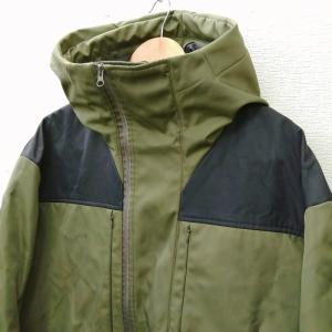 glamb × RKカメラマン 美品 ナイロンコート オーバーサイズ フーディ カーキ 2 約M GY09