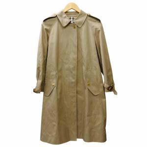 白タグ ヴィンテージ トレンチコート 裏地ノバチェック ベージュ 11AB