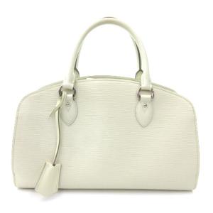 エピ ポンヌフPM ハンドバッグ レザー ペルル M5907J