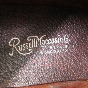 Russell Moccasin ブーツ 4817 サファリ ヴァンプ ダブルモカシン ブーツ ミドル E 7 1
