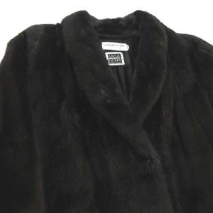 SAGA MINK ZAMIR FURS ブラックミンク ロング コート 毛皮 ダークブラウン