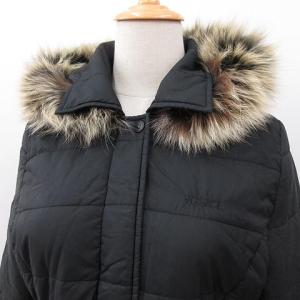 VERSACE 中綿 ジャケット ショート丈 ファー付き コート Lサイズ 黒 ブラック