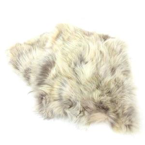 CELINE コヨーテファー ストール ライトベージュ