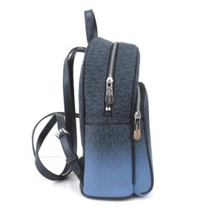 MICHAEL KORS リュックサック デイパック モノグラム グラデーション 多機能 コーティングキャンバス 青 ブルー