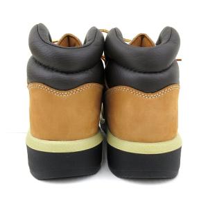 Timberland フィールド ブーツ A18RI ヌバックレザー ロゴプレート PRIMALOFT 8.5 26.5cm 茶 ブラウン N