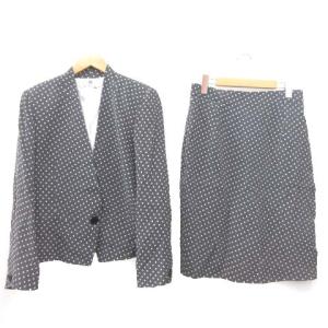 スーツスカートセットアップ グレー