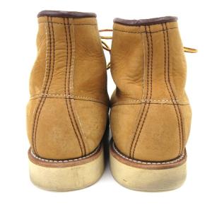 RED WING サイド羽根タグ 2878 アイリッシュセッター ブーツ USA ヌバック レザー 8ハーフ 2E 26.5cm相当 茶 ブラウン