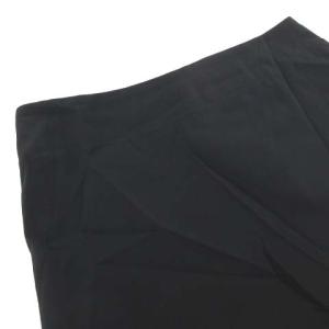 ISSEY MIYAKE ロングナイロンAラインスカート 3 ブラック