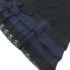 DIESEL 17年 半袖 カットソー フリル レース 国内正規 F ブラック