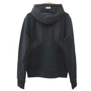 DIESEL 2020-21AW J-LINES パデッド 切替 パーカー スウェット ジャケット