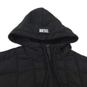 DIESEL 2020-21AW J-LINES パデッド 切替 パーカー スウェット ジャケット