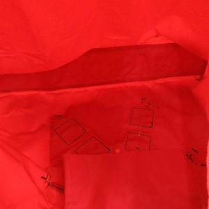 PRADA SPORT トートバッグ ナイロン ロボット パッチワーク エコバッグ A4収納 イタリア製 赤 レッド