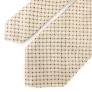 PRADA シルクドットネクタイ ベージュ