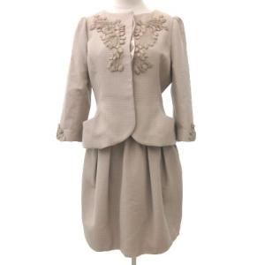 セレモニースーツ セットアップ ベージュ