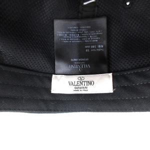 VALENTINO 20AW VLTNロゴ キャップ 帽子 UY2HDA10MYB サイズ58 黒