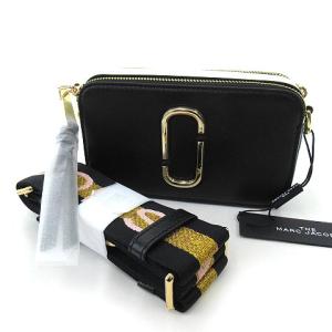 21SS ショルダーバッグ スナップショット SNAPSHOT ロゴストラップ M0014146 ブラックマルチ