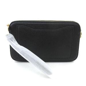 MARC JACOBS 21SS ショルダーバッグ スナップショット SNAPSHOT ロゴストラップ M0014146 ブラックマルチ