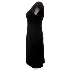 DIANE von FURSTENBERG ワンピース ロング タイト マーメイド ノースリーブ ストレッチ アメリカ製 ブラック 0 XS