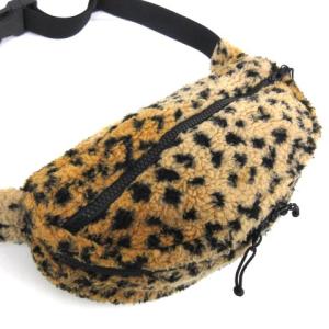 Supreme 17AW Leopard Fleece Waist Bag ベージュ