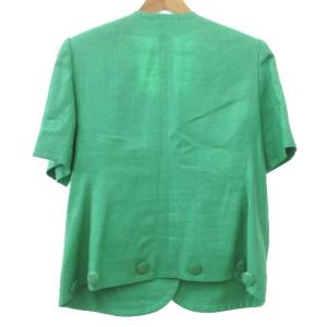 GIVENCHY ヴィンテージ 半袖スーツセットアップ 10.5 グリーン