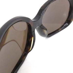 PRADA サングラス spr08l ウエーブテンプル セルフレーム イタリア製 5718 ブラウン